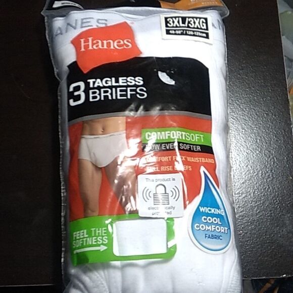 Hanes Tagless Briefs  - Picture 1 of 3